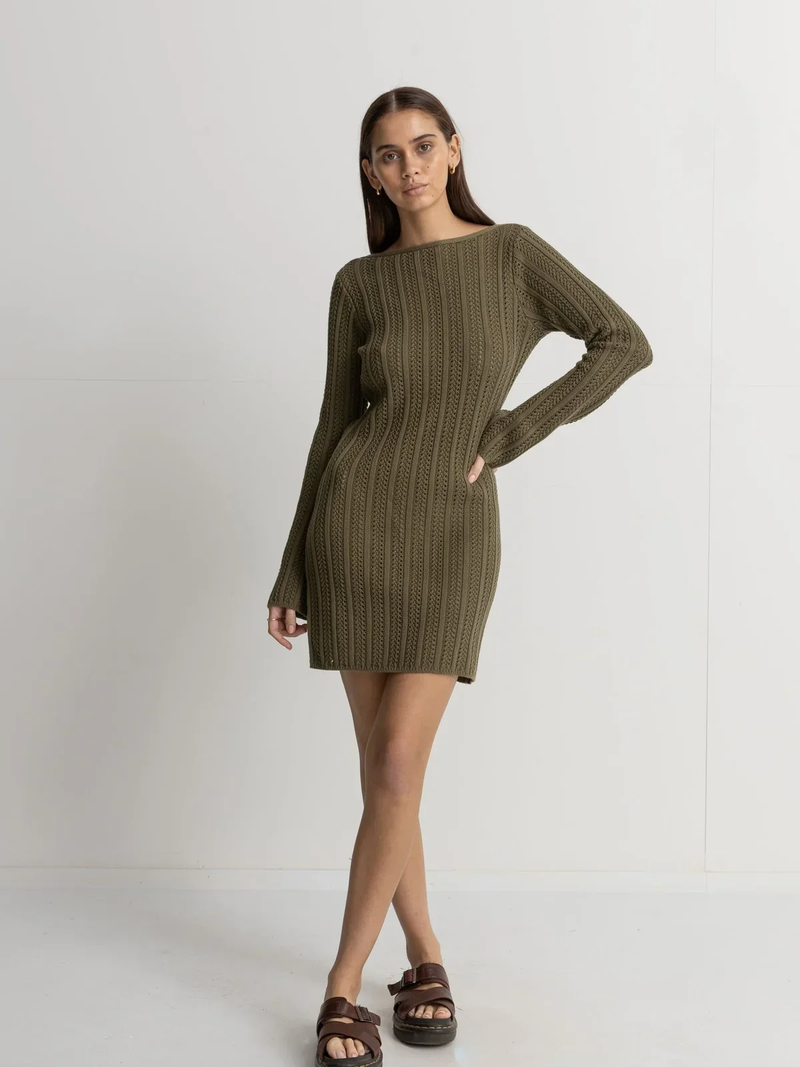 Rhythm - Rhythm - Charlize Long Sleeve Mini Dress