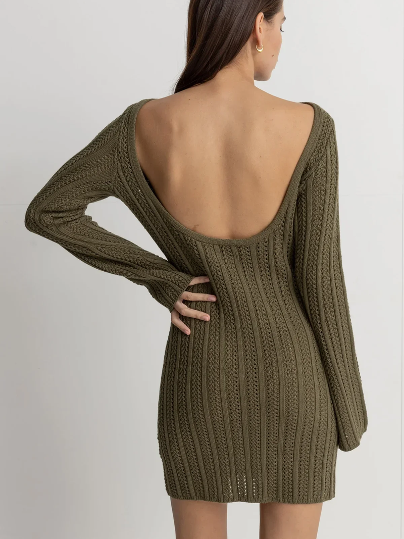 Rhythm - Rhythm - Charlize Long Sleeve Mini Dress