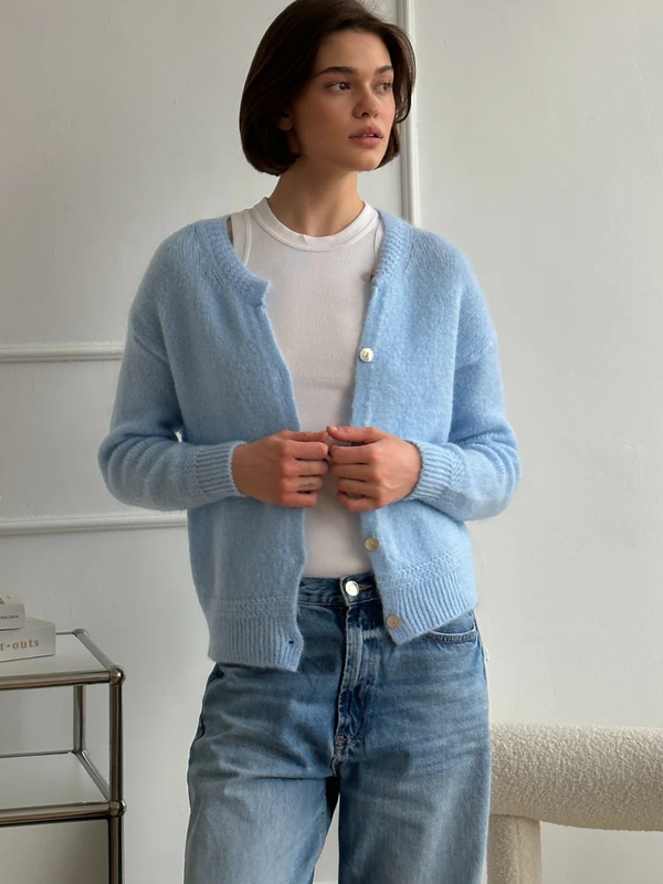 Charli London - REYNA CARDIGAN - Sky Blue