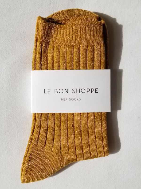 Le Bon Shoppe - Her Socks - Modal Lurex