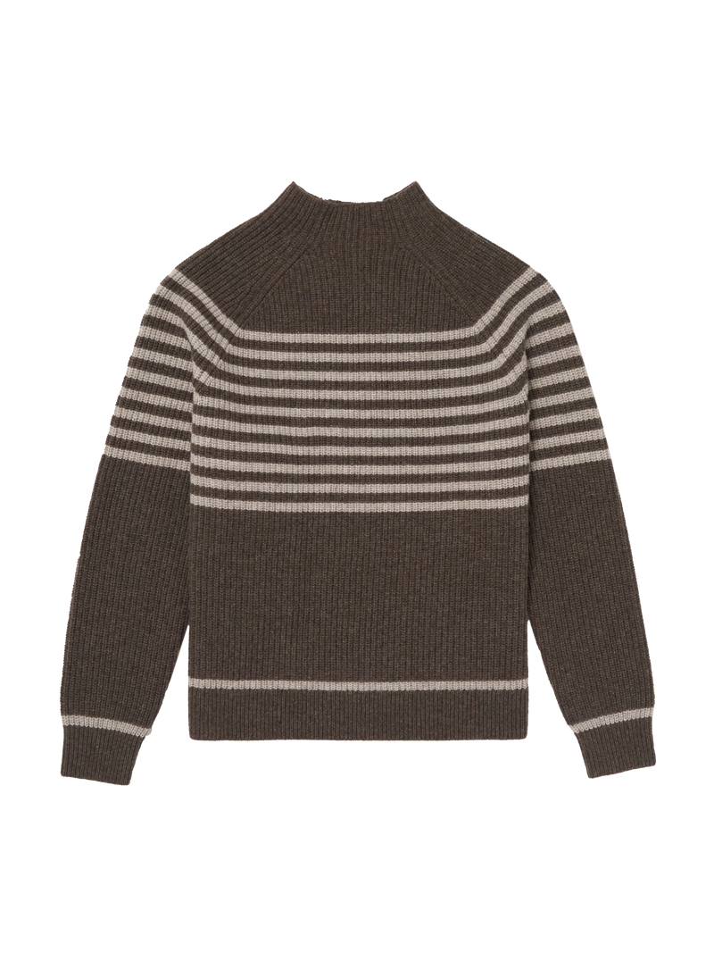 Wyeth - LAURA MOCK NECK SWEATER - COCO OATMEAL