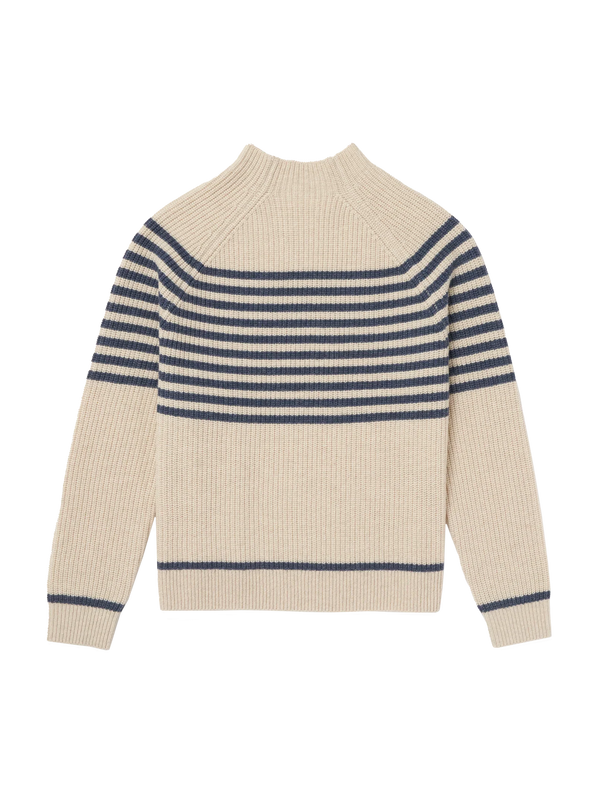 Wyeth - LAURA MOCK NECK SWEATER - Oatmeal French