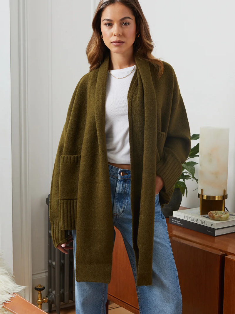 Charli London - Harper Cardigan - Army