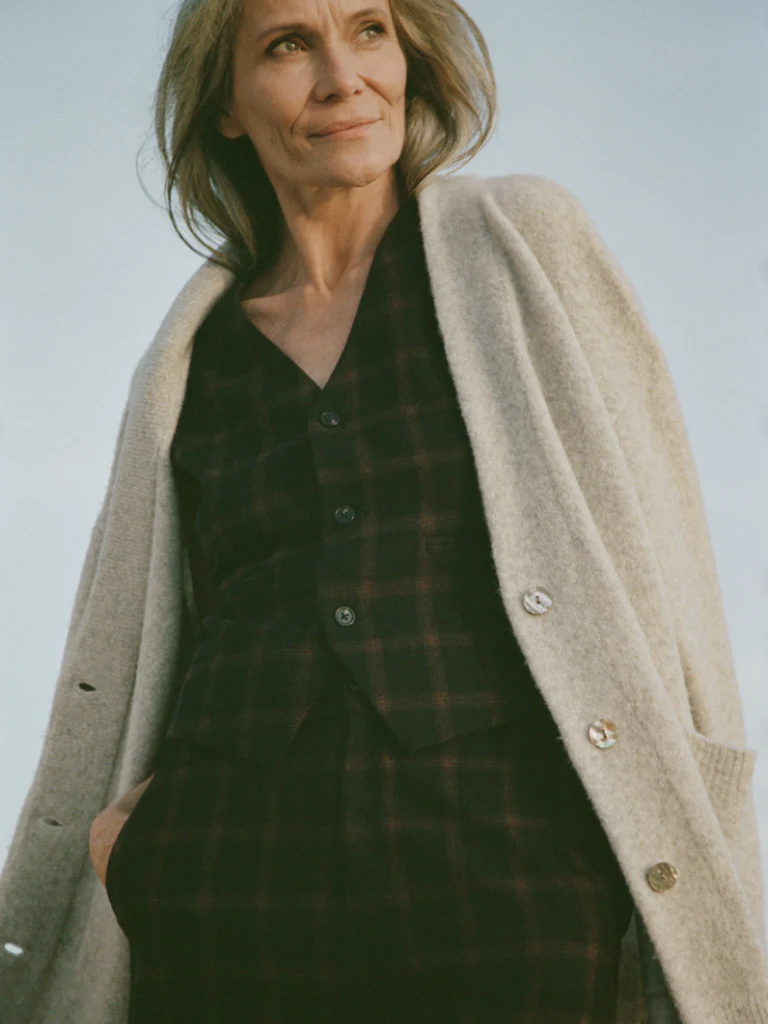 Wyeth - CLARA CARDIGAN - FOG