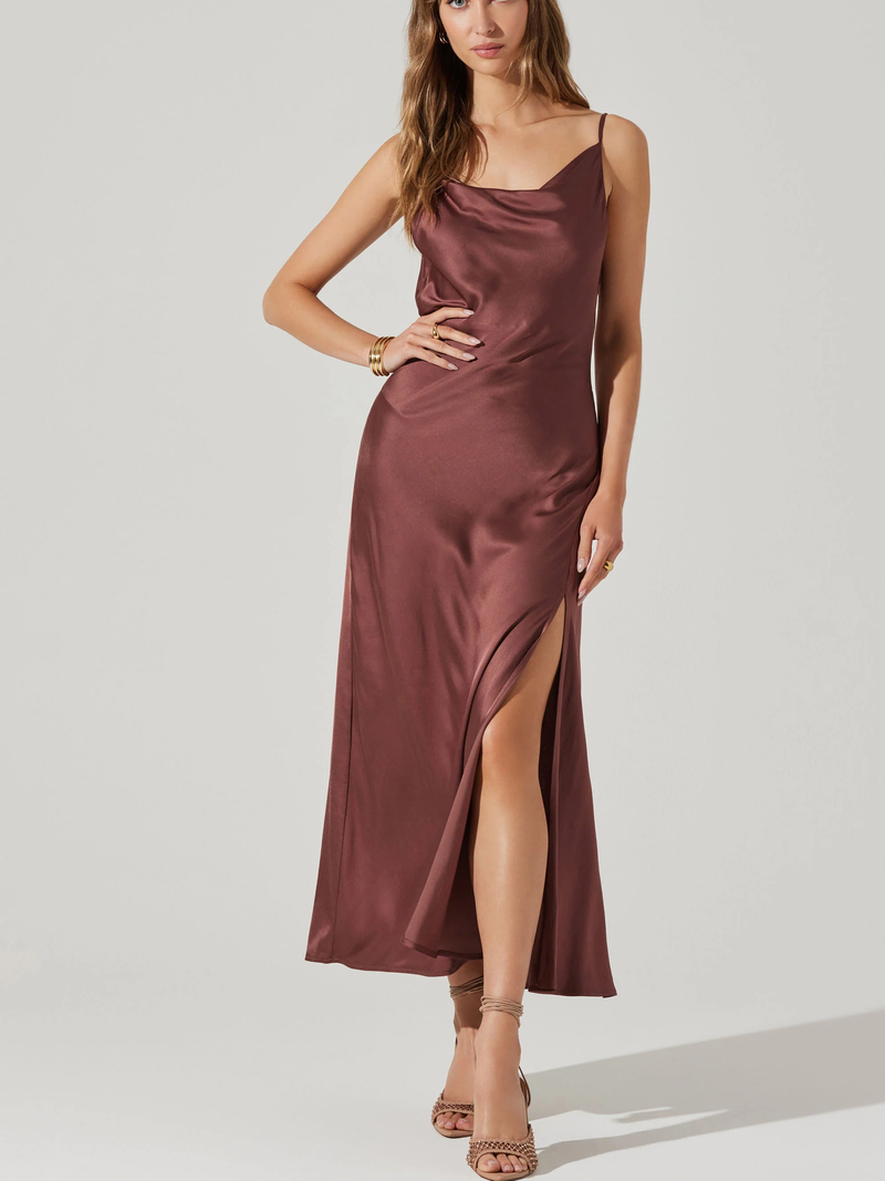 ASTR - Glynis Dress - Mulberry