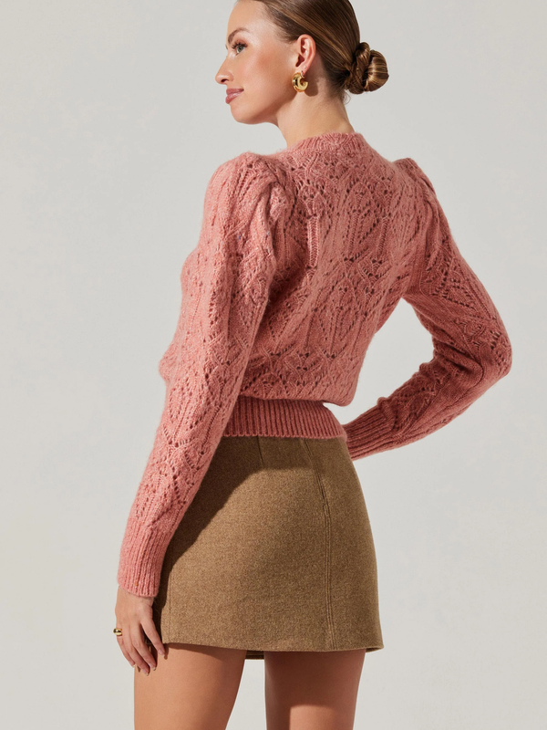 ASTR - Evy Sweater - Coral Quartz