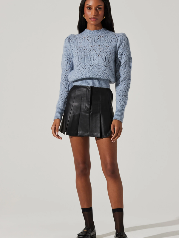 ASTR - Evy Sweater - Steel Blue