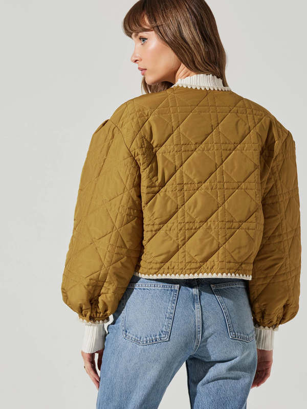 ASTR - Acacia Quilted Jacket - Ginger