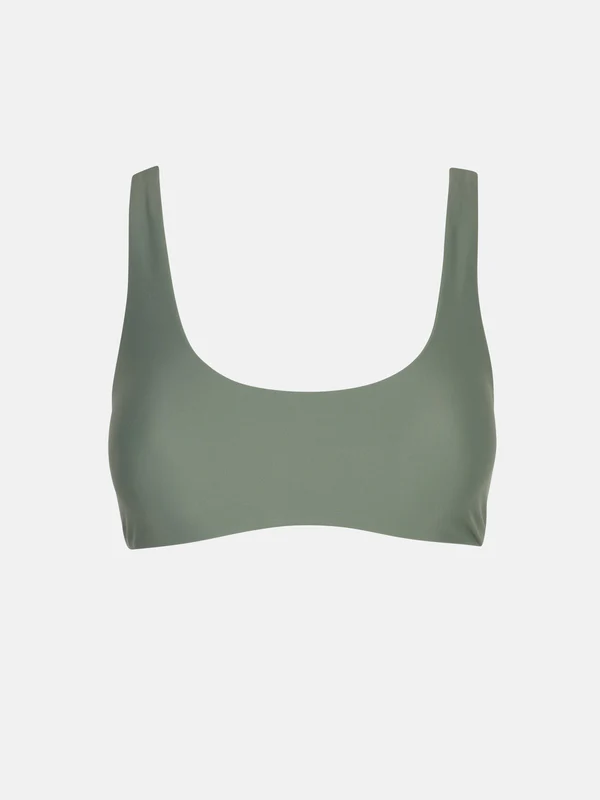 Rhythm - Classic Crop Top - Olive