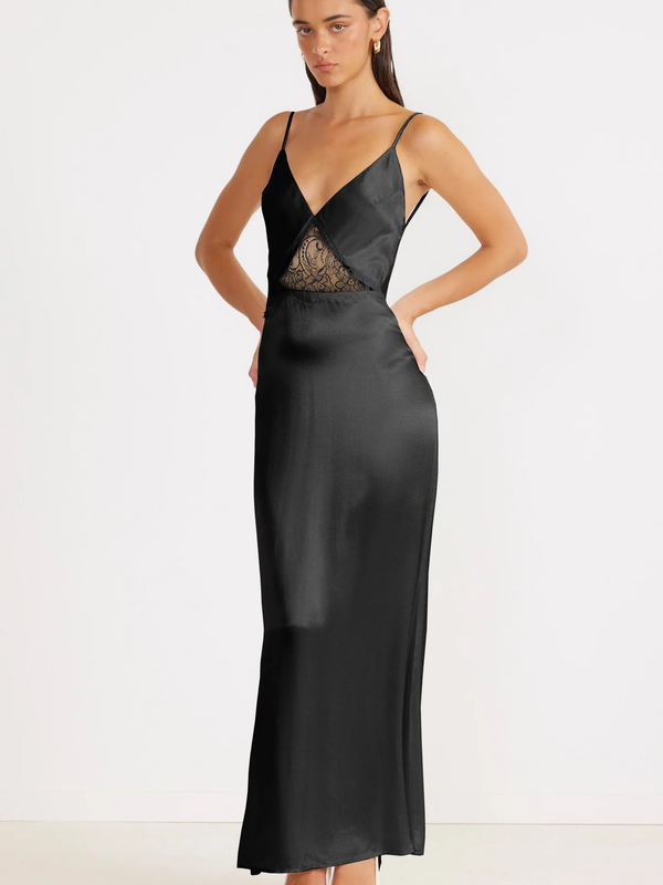 SNDYS - Halliwell Maxi Dress - Black