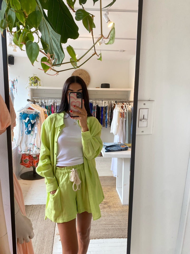 Kivari - Nikita Shirt - Lime