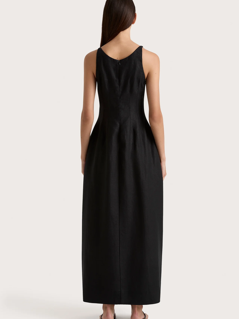 Faithfull - Sanne Midi Dress - Black