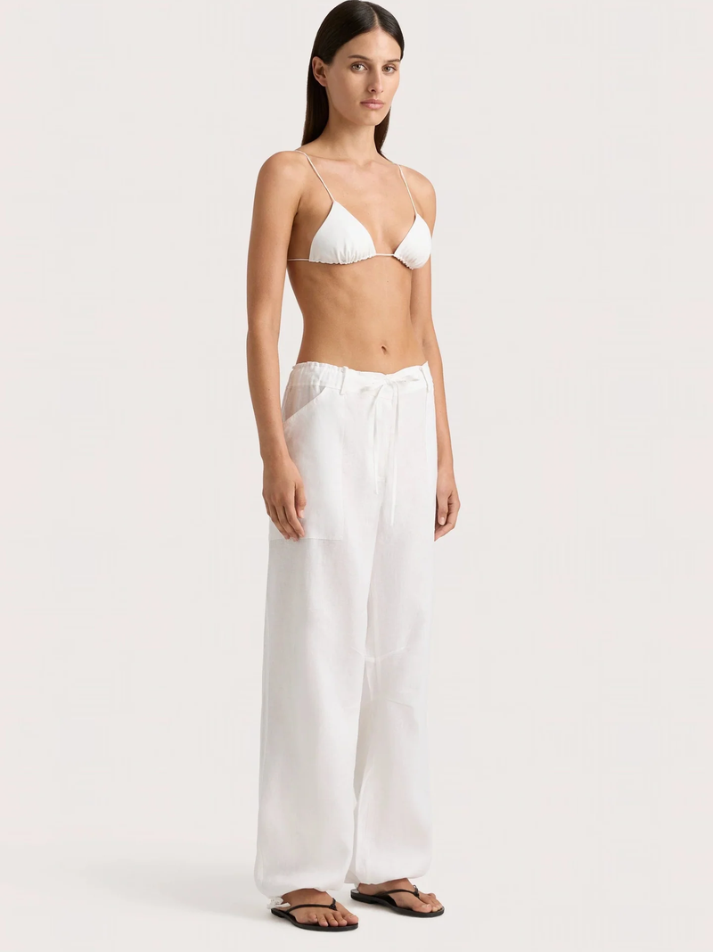 Faithfull - Geriba Pants - White Linen