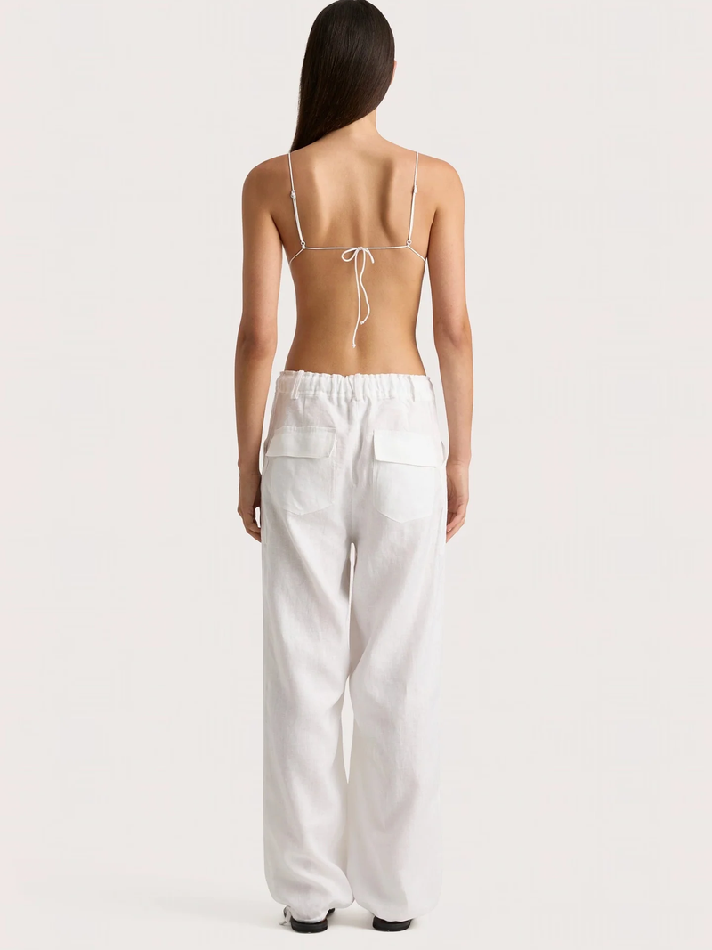 Faithfull - Geriba Pants - White Linen