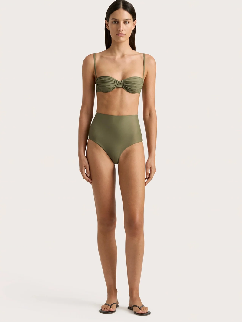 Faithfull -Reyes Bikini Bottoms - Khaki