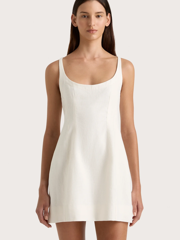 Faithfull - Sanne Mini Dress - White