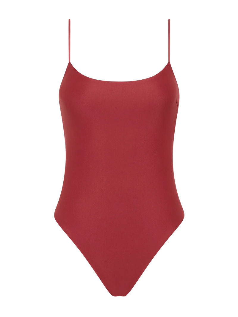 Faithfull - Cabo String One Piece - Wine