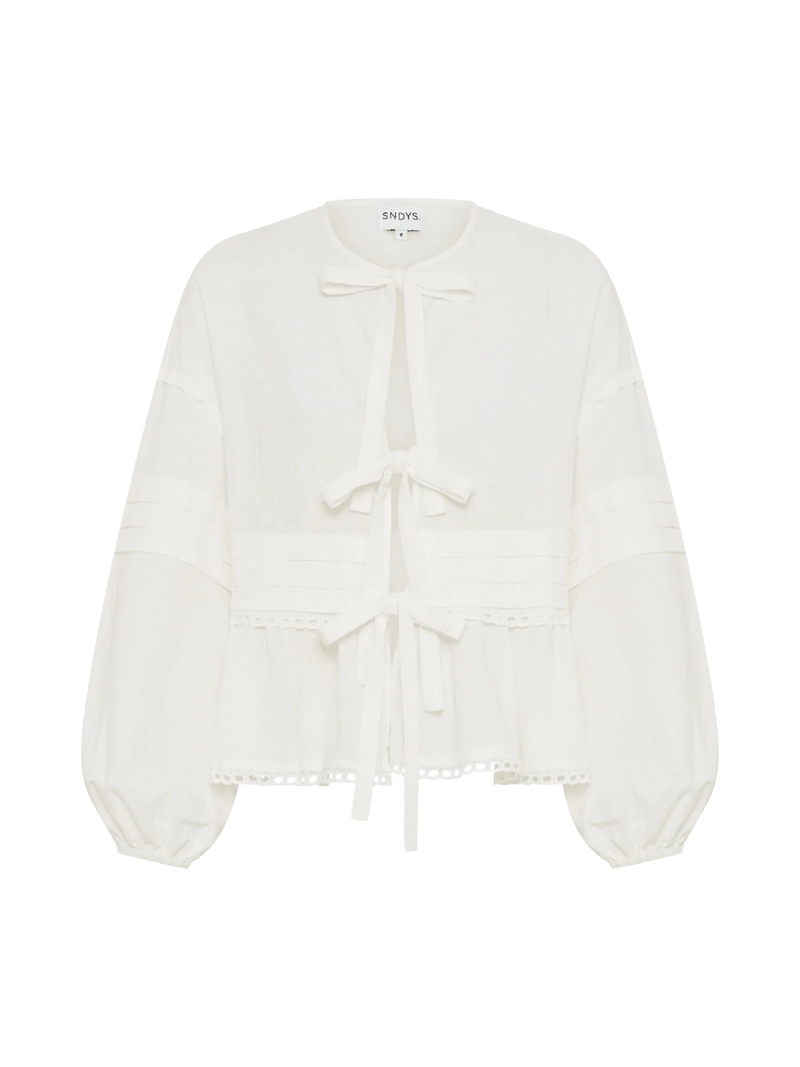 SNDYS - Siggie Top - White