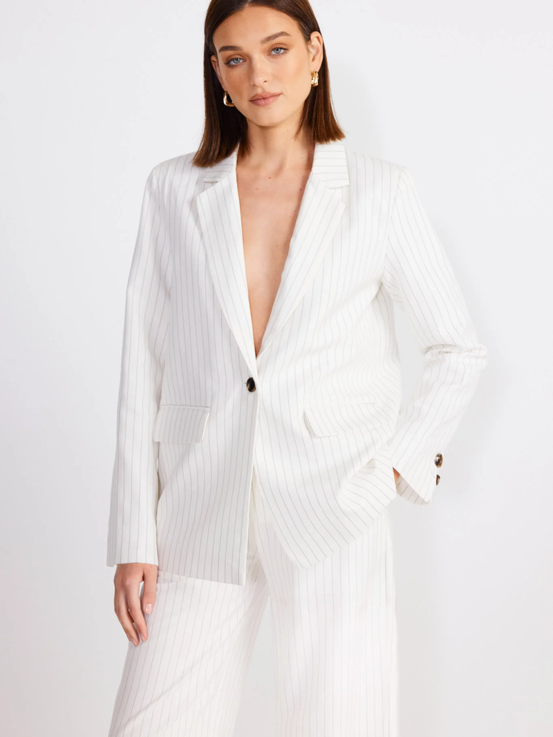 SNDYS- ZADIE BLAZER - WHITE