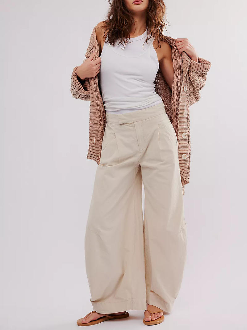 Free People - Tegan Barrel Trouser - Washed Out